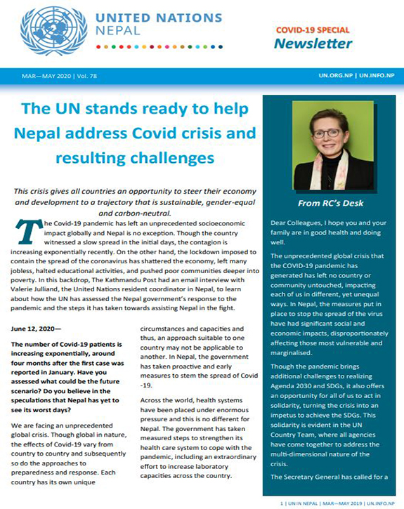 ​​​​​​​ United Nations in Nepal: UN Newsletter #78