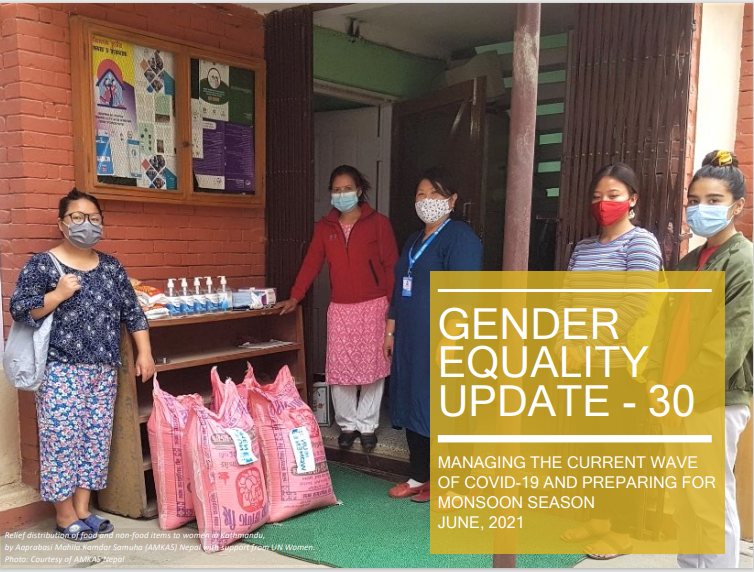 Gender Equality Update-31: GESI Mainstreaming In COVID-19 Response ...