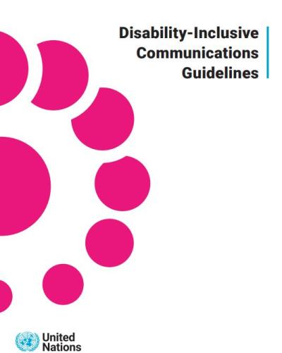 Disability-Inclusive Communications Guidelines