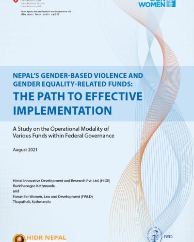 Nepal’s Gender-Based Violence and Gender Equality-Related Funds: The Path to Effective Implementation