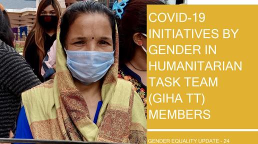 COVID-19 Initiative by Gender in Humanitarian Task Team(GIHA TT) Members, GE Update 25 (November 2020)