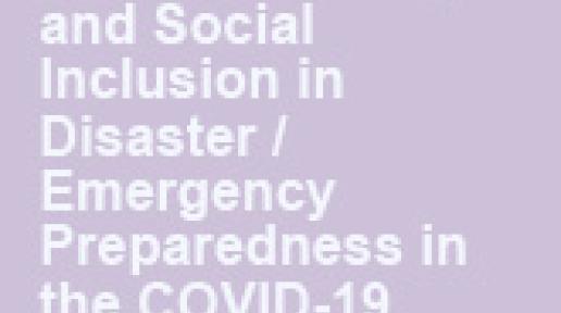 Checklist for Gender Equality and Social Inclusion in Disaster / Emergency Preparedness in the COVID-19 Context